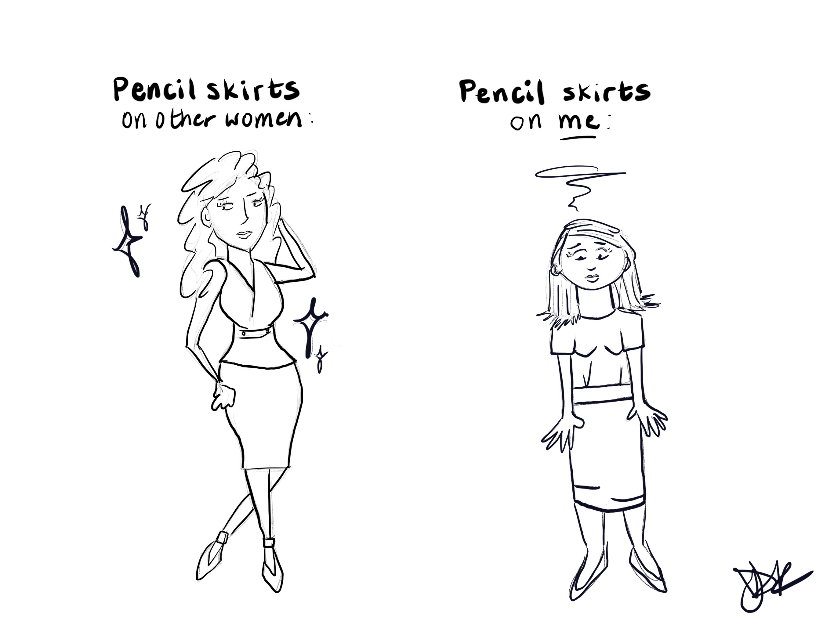 How I Feel About...Pencil Skirts.